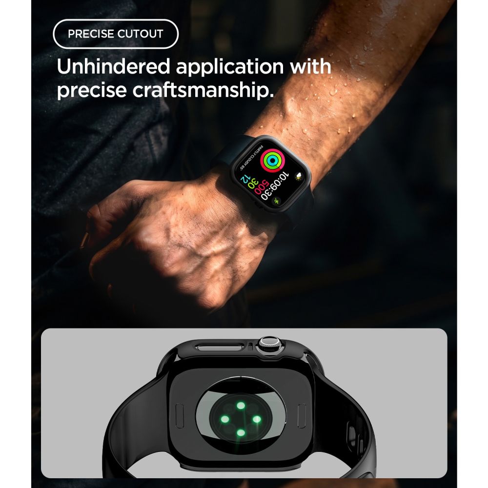 Spigen Thin Fit-etui til Apple Watch 42 mm – Sort
