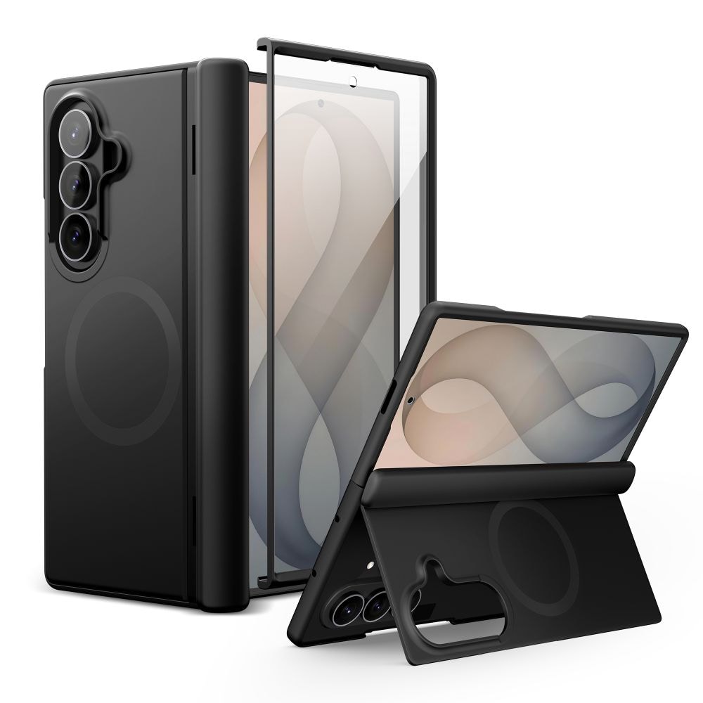 Tech-Protect Kevlar Aura MagSafe-fodral för Samsung Galaxy Z Fold 8 Ultra – Svart