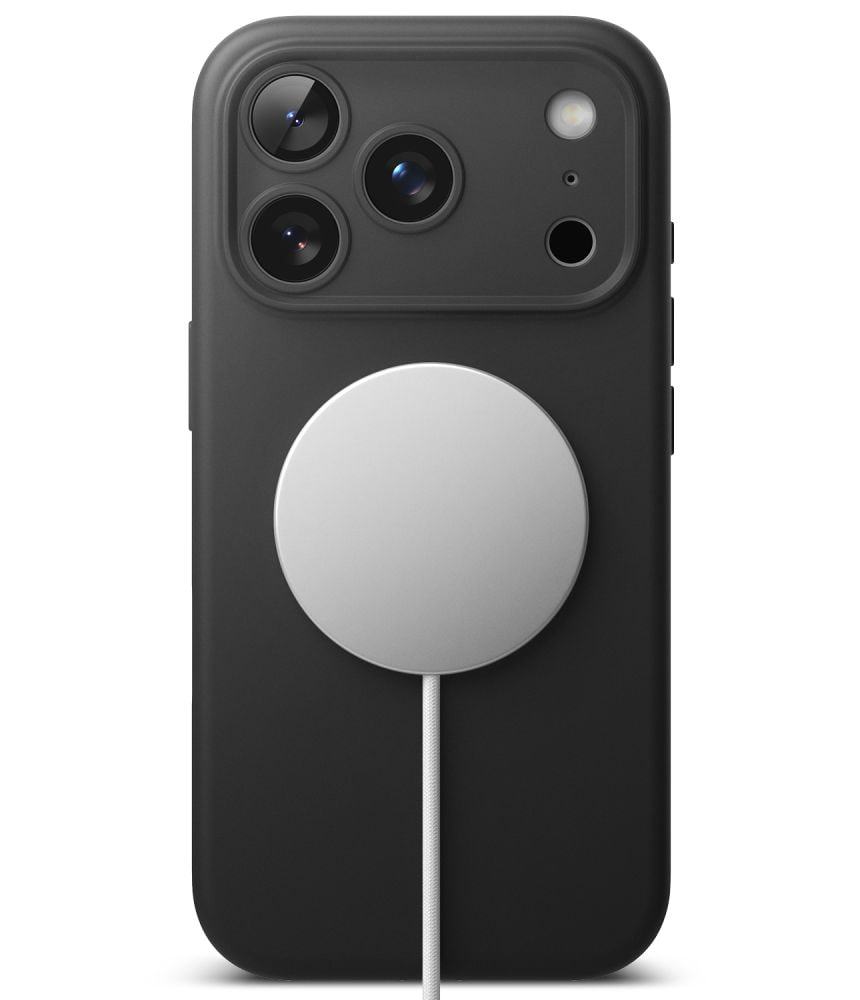 Ringke silikone-MagSafe-etui til iPhone 18 Pro – sort