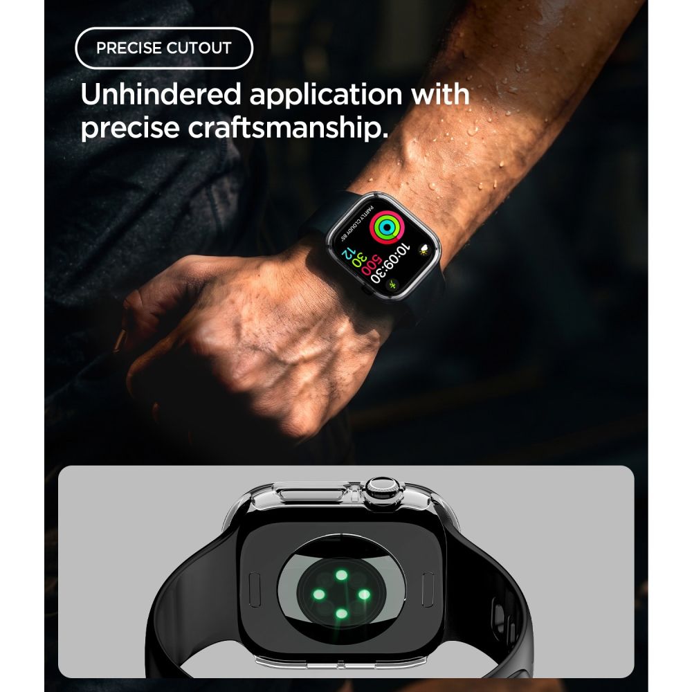 Spigen Thin Fit-etui til Apple Watch 42 mm – gennemsigtigt