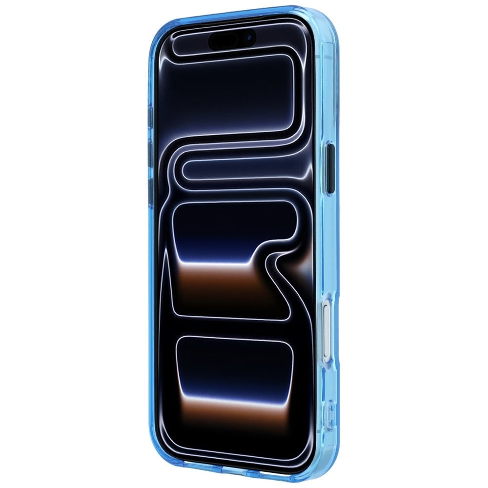 BMW Sign MagSafe-etui med frostet IML og metal-logo til iPhone 18 Pro Max / 17 Pro Max – Blå