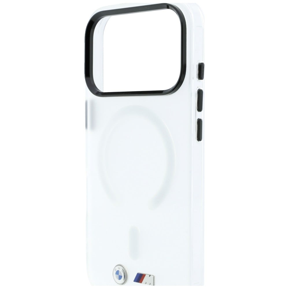 BMW M IML-etui m. frostet metal-logo/-detaljer & MagSafe til iPhone 18/17 Pro Max – klar