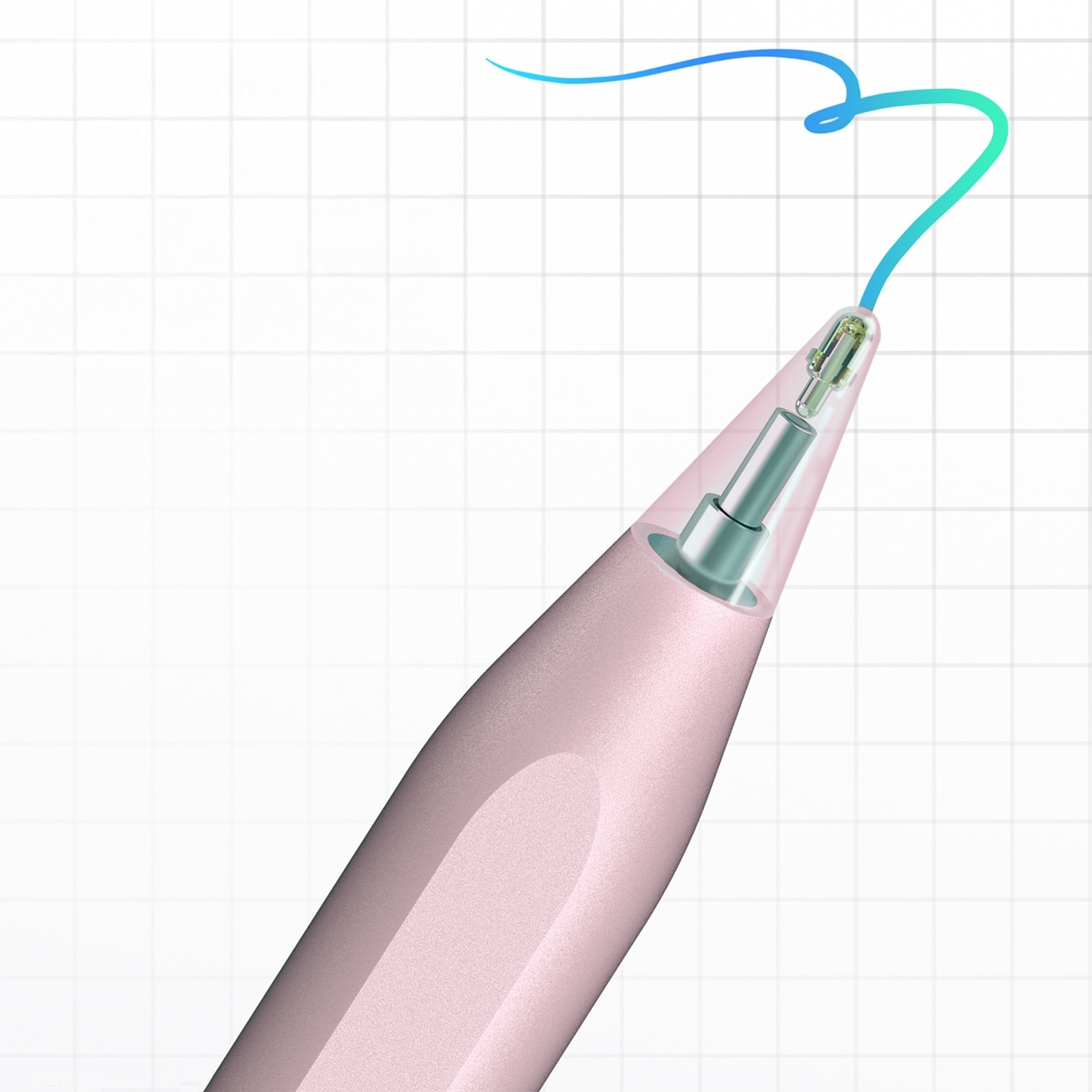 Metapen A8 V4 aktiv penna för iPad med USB-C – rosa