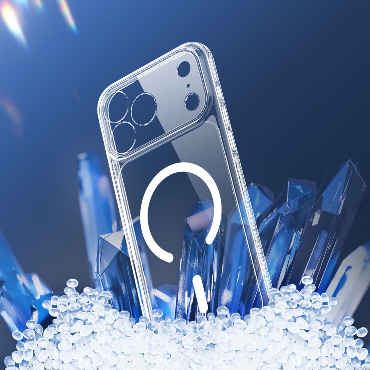 Dux Ducis Clin Mag-etui med MagSafe til iPhone 18 Pro Max / 17 Pro Max – gennemsigtigt