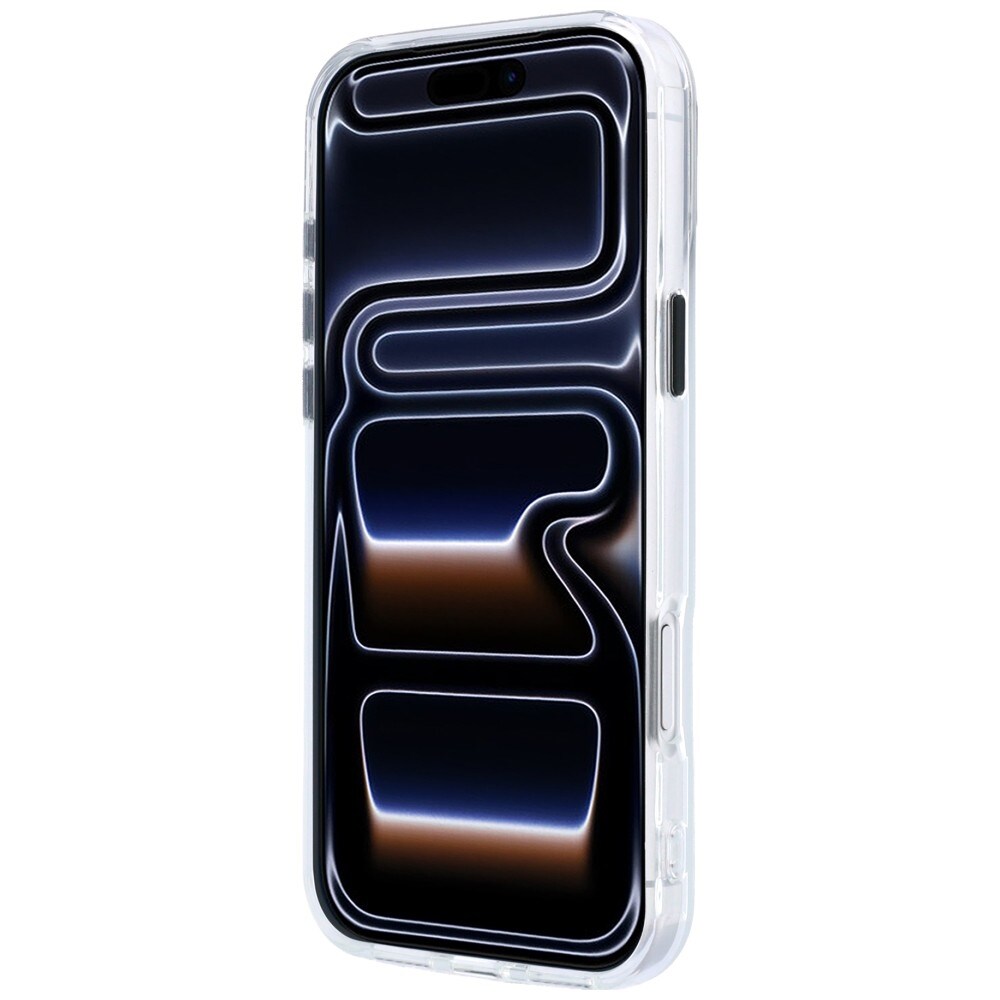 BMW MagSafe-etui med frostet IML og metal-logo til iPhone 18/17 Pro Max – gennemsigtigt