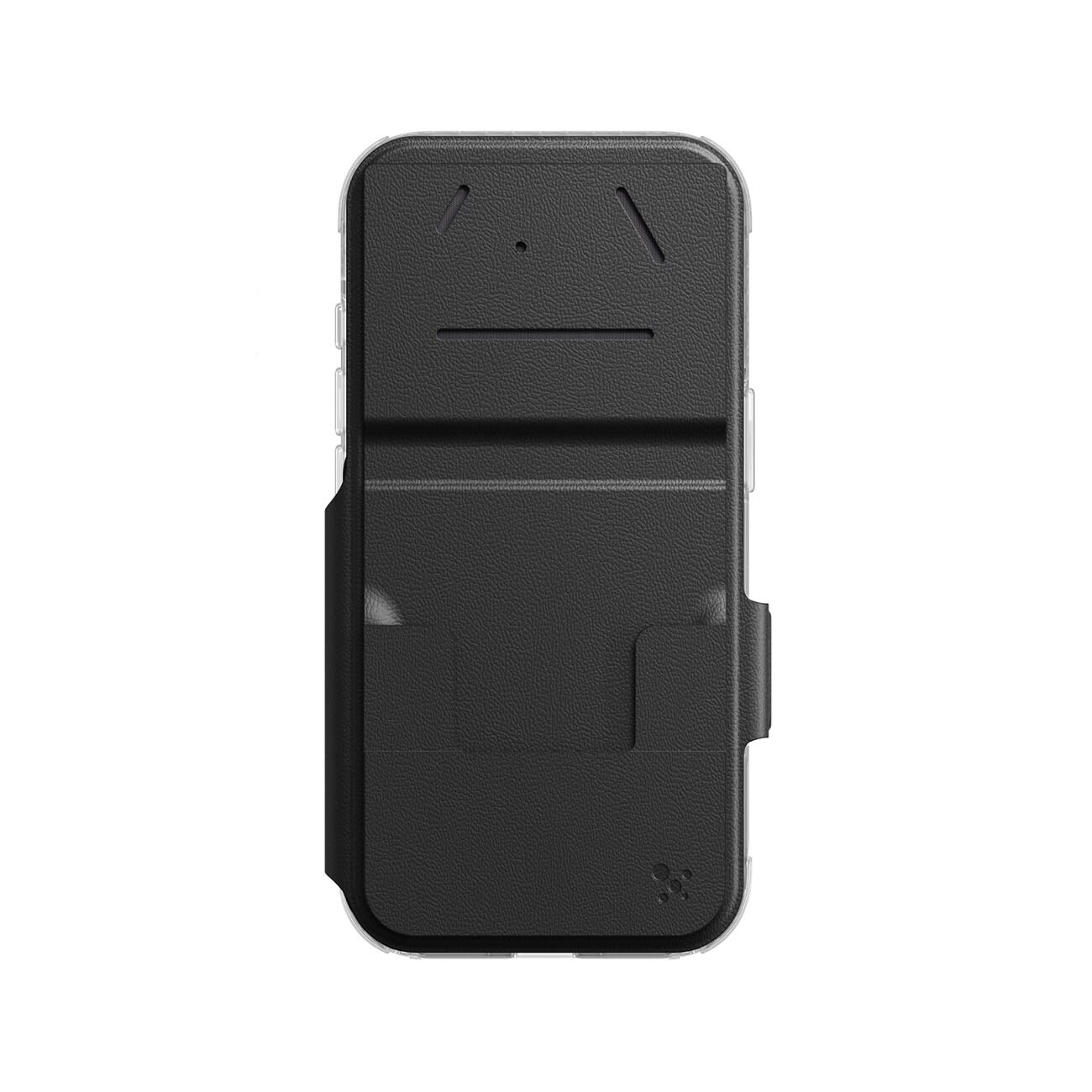 AmazingThing Titan Pro Lens Flip Set – iPhone 18 Pro Max-etui m. lommebog, MagSafe – Sort
