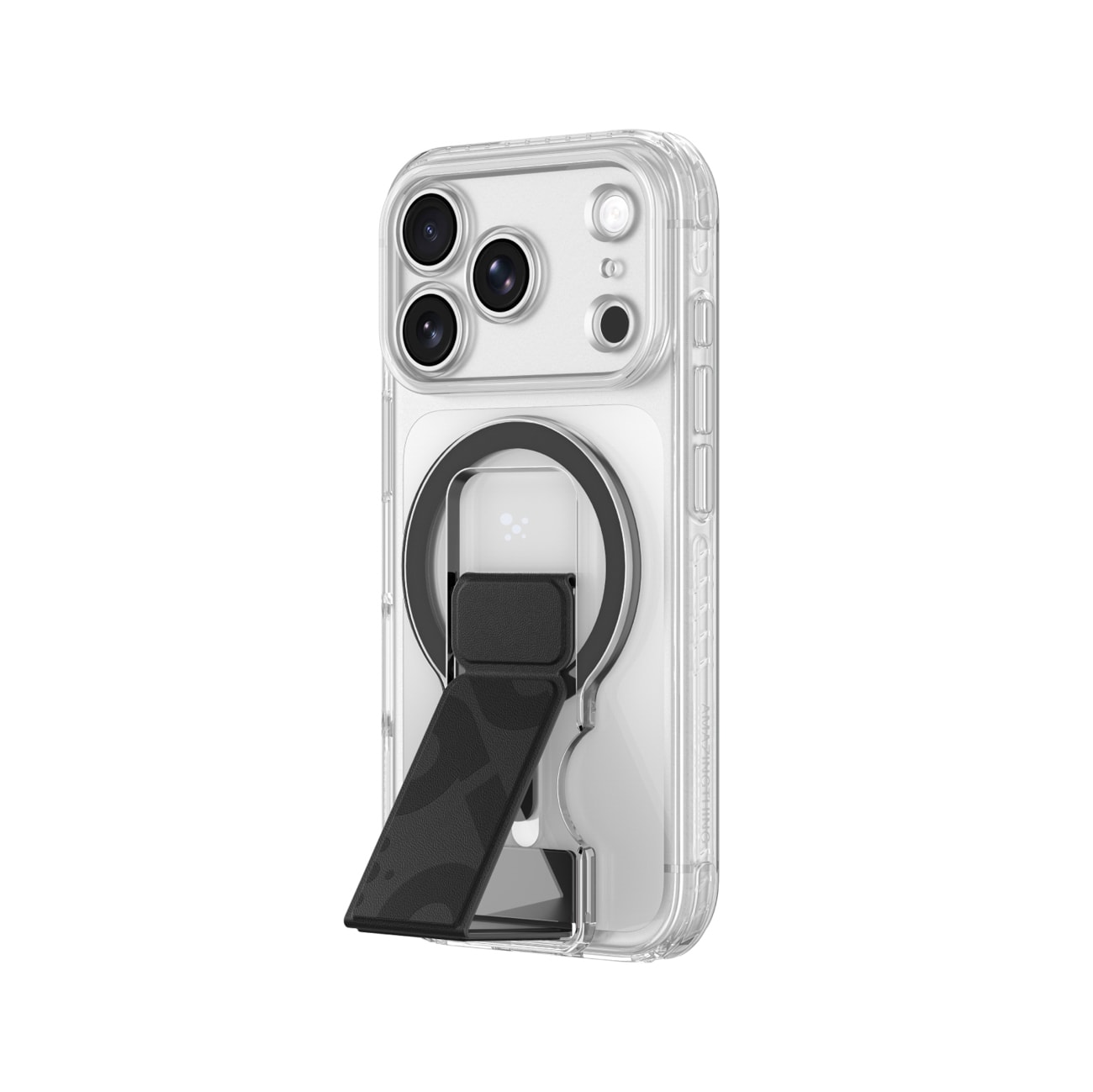 AmazingThing Titan Pro objektivstativsæt til iPhone 18 Pro Max, MagSafe-kompatibelt, gennemsigtigt