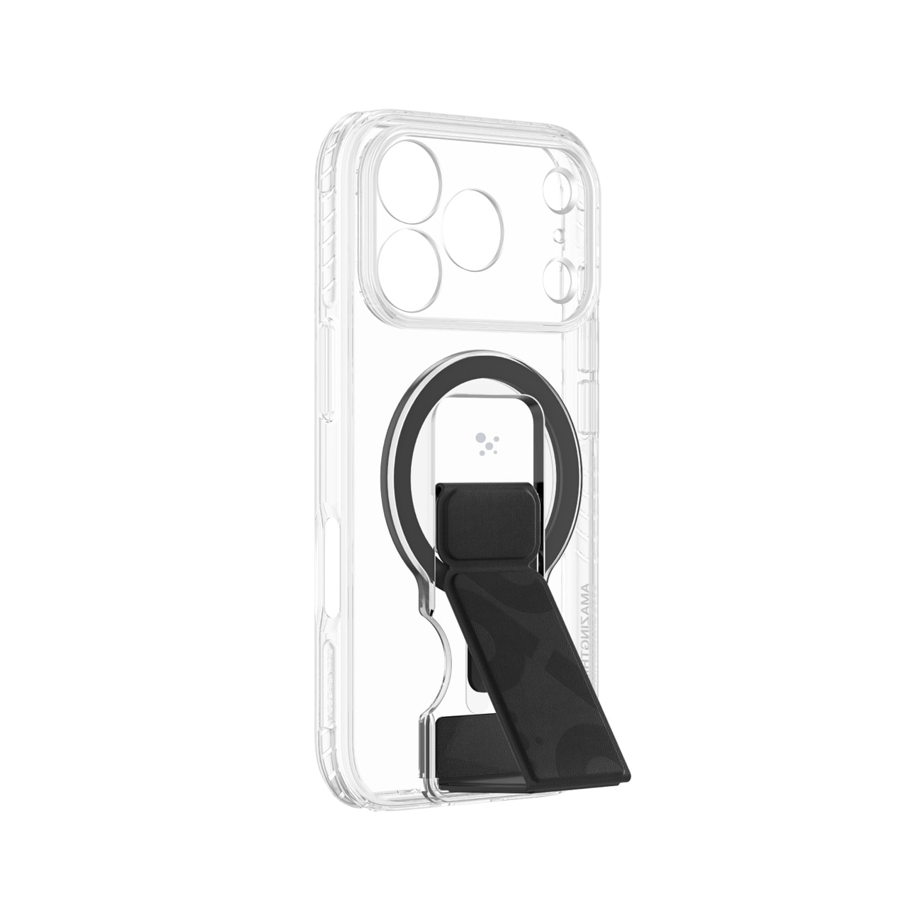 AmazingThing Titan Pro objektivstativsæt til iPhone 18 Pro Max, MagSafe-kompatibelt, gennemsigtigt