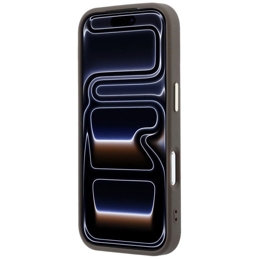 Guess 4G & Big Strass Logo-etui til iPhone 18 Pro / 17 Pro – Brun
