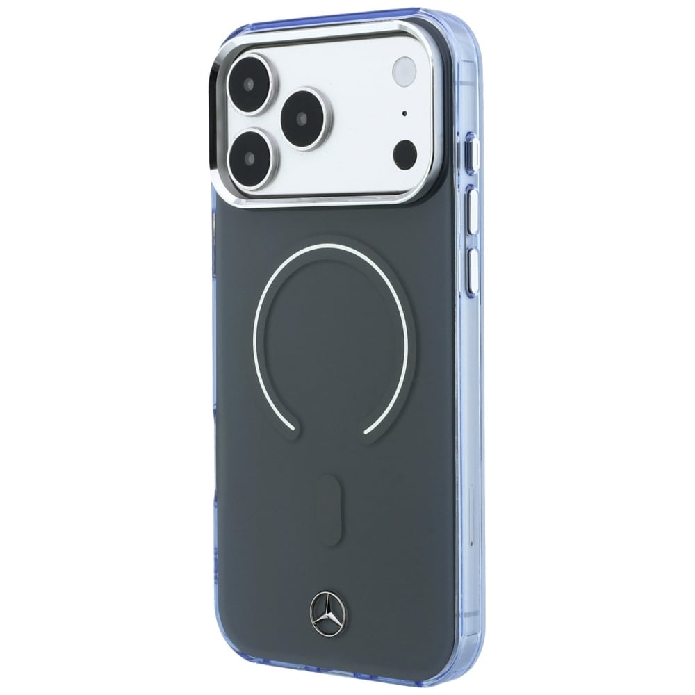 Mercedes MagSafe-etui med ikonisk logo i to lag til iPhone 18 Pro Max / 17 Pro Max – mørkegrå