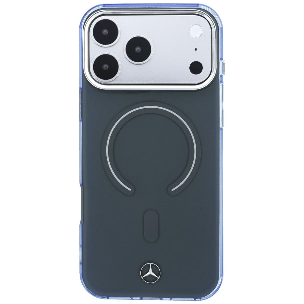 Mercedes MagSafe-etui med ikonisk logo i to lag til iPhone 18 Pro Max / 17 Pro Max – mørkegrå