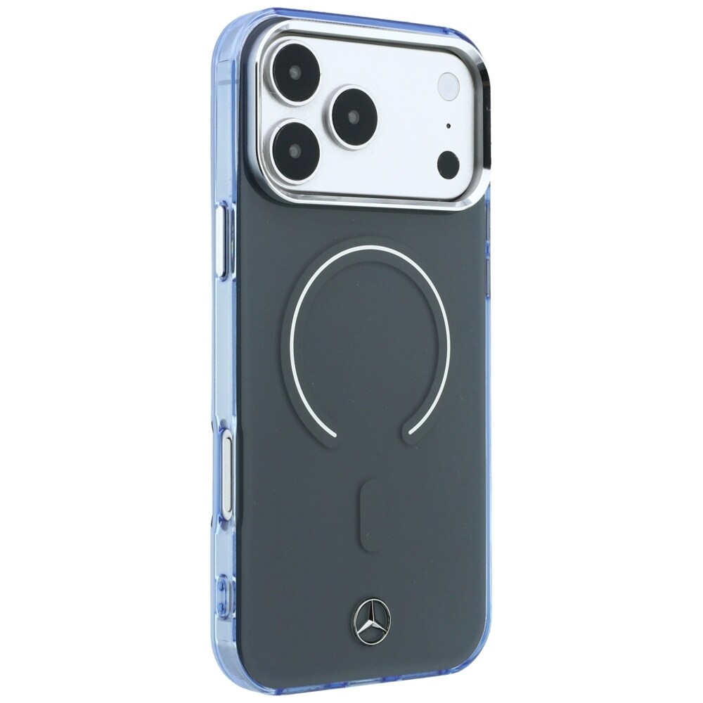 Mercedes MagSafe-etui med ikonisk logo i to lag til iPhone 18 Pro Max / 17 Pro Max – mørkegrå