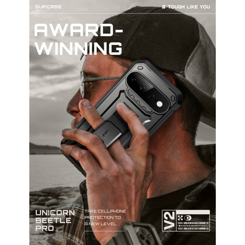 Supcase Unicorn Beetle Pro-fodral till Google Pixel 11 Pro XL – Svart