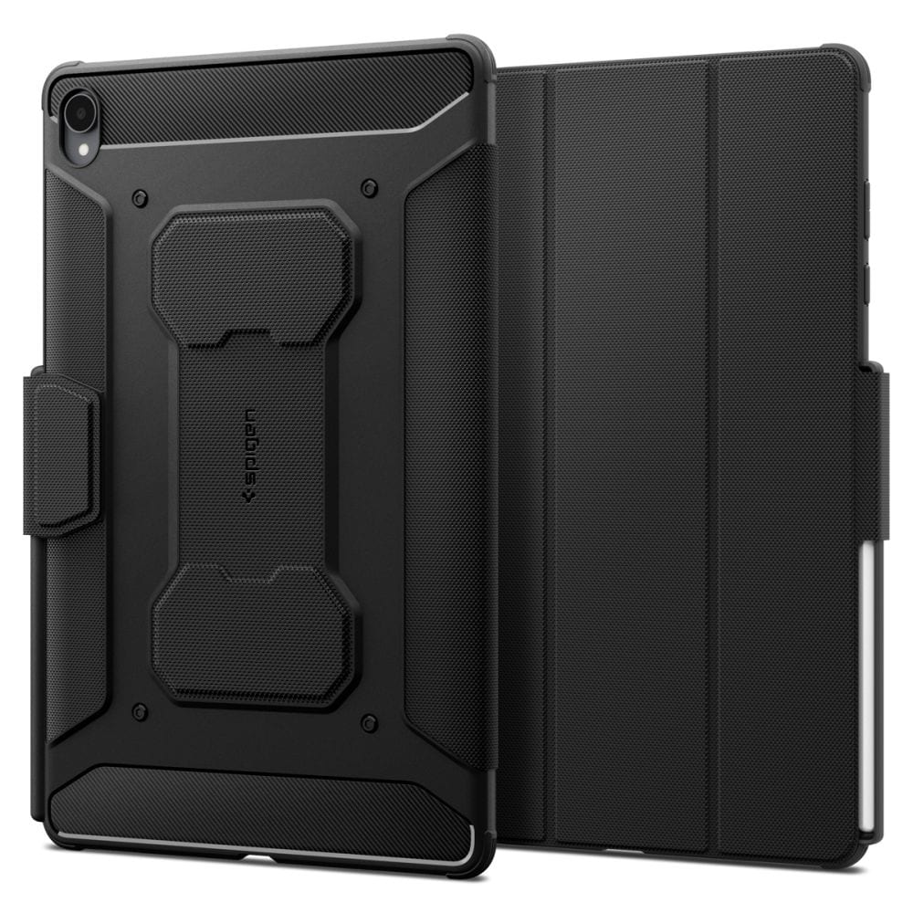 Spigen Rugged Armor Pro-etui til Samsung Galaxy Tab S12+ 12,6" – mat sort