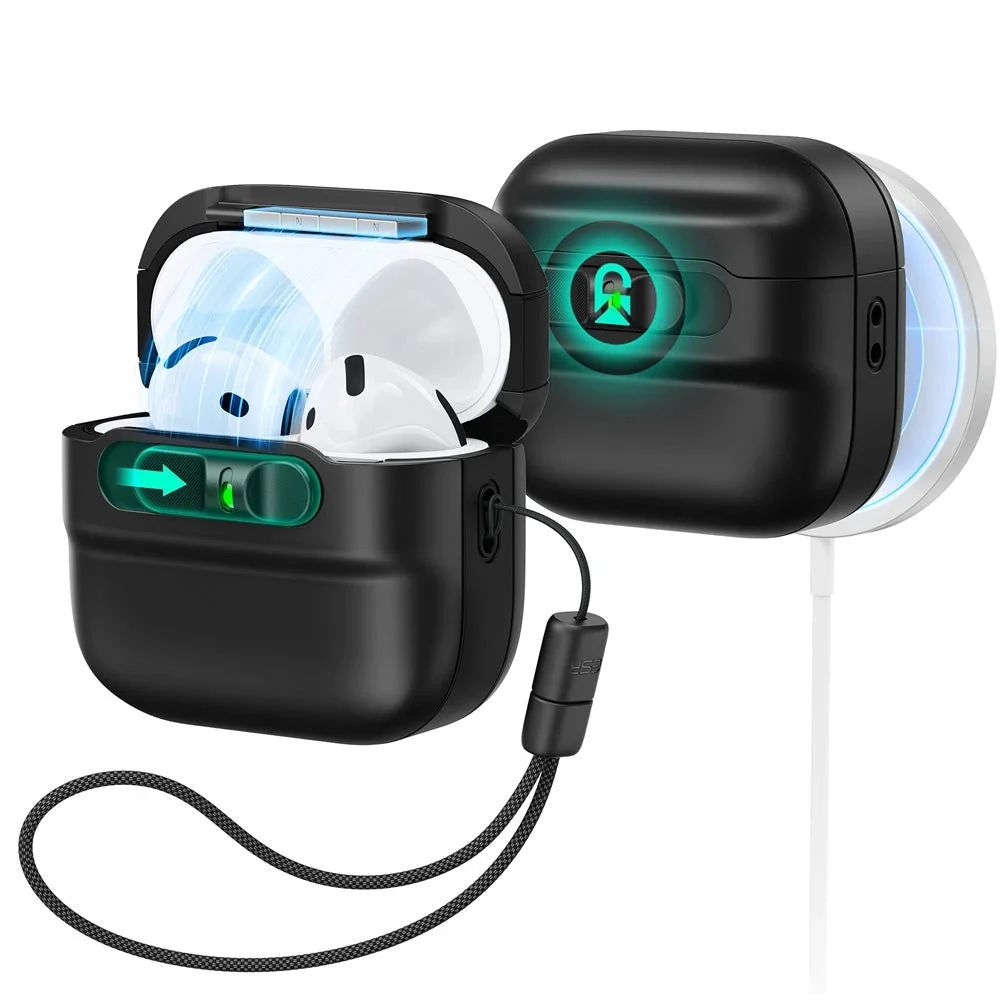 ESR Pulse Halolock Magsafe-etui til AirPods 4 – sort