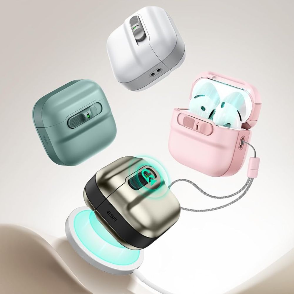 ESR Pulse Halolock Magsafe-etui til AirPods 4 – sort