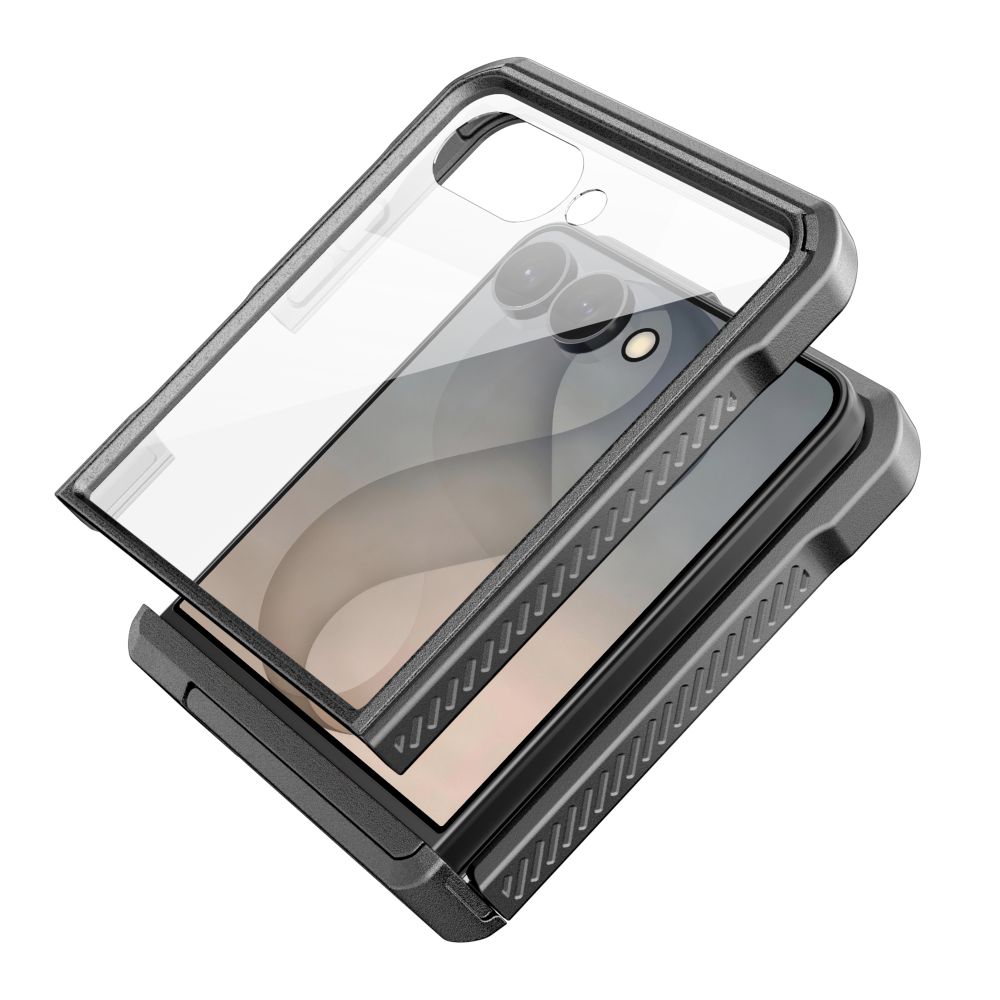 Tech-Protect Kevlar Pro-etui til Samsung Galaxy Z Flip 8 – sort