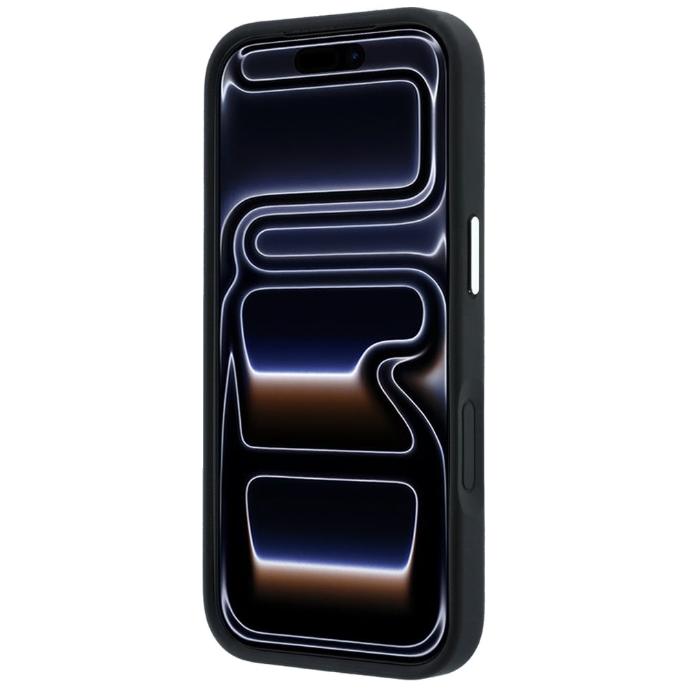 Karl Lagerfeld Ring Stand 360 Saffiano Classic Logo MagSafe-etui iPhone 18/17 Pro Max – Sort