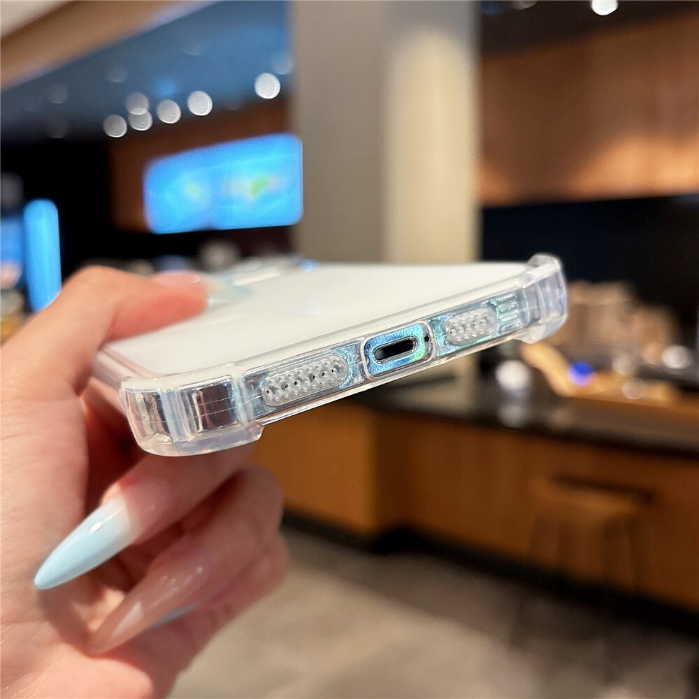 iPhone 18 Pro Max / 17 Pro Max magnetiskt TPU-fodral med avtagbart kameraskydd – transparent