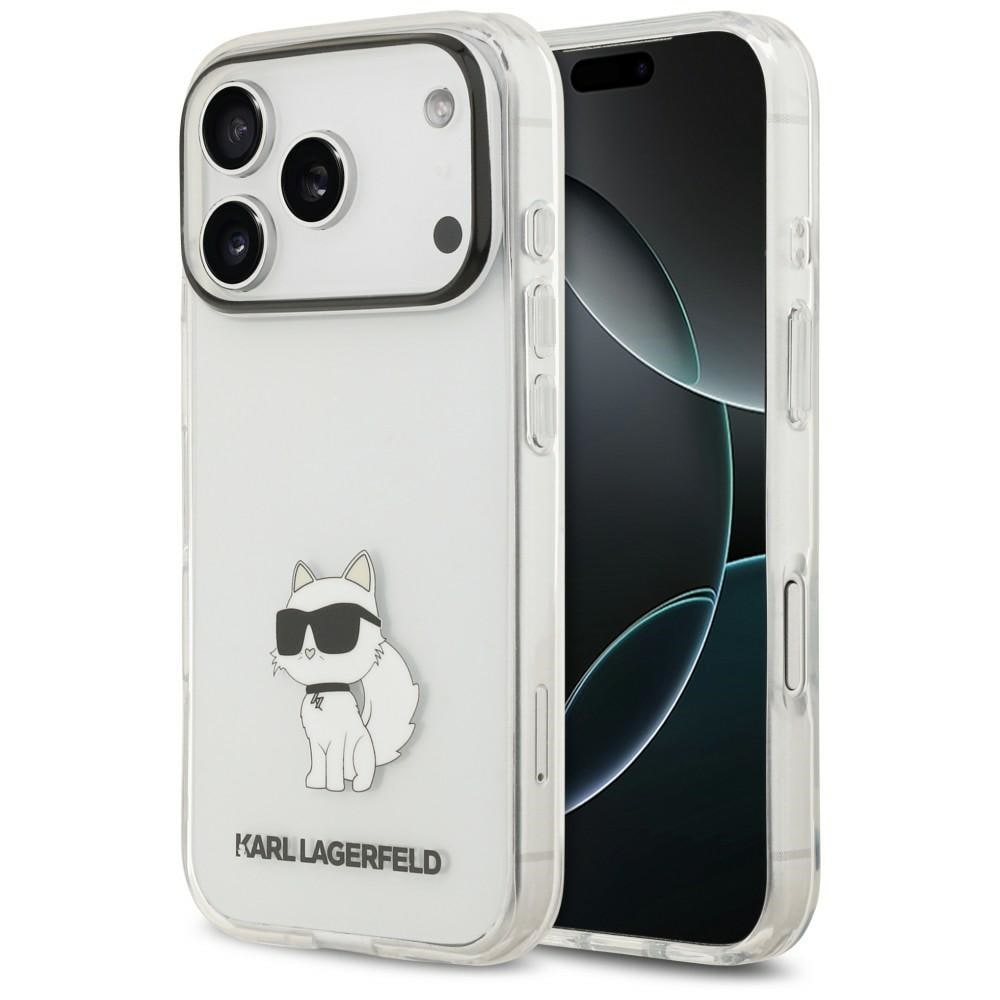 Karl Lagerfeld IML NFT Choupette-fodral för iPhone 18 Pro / 17 Pro – transparent