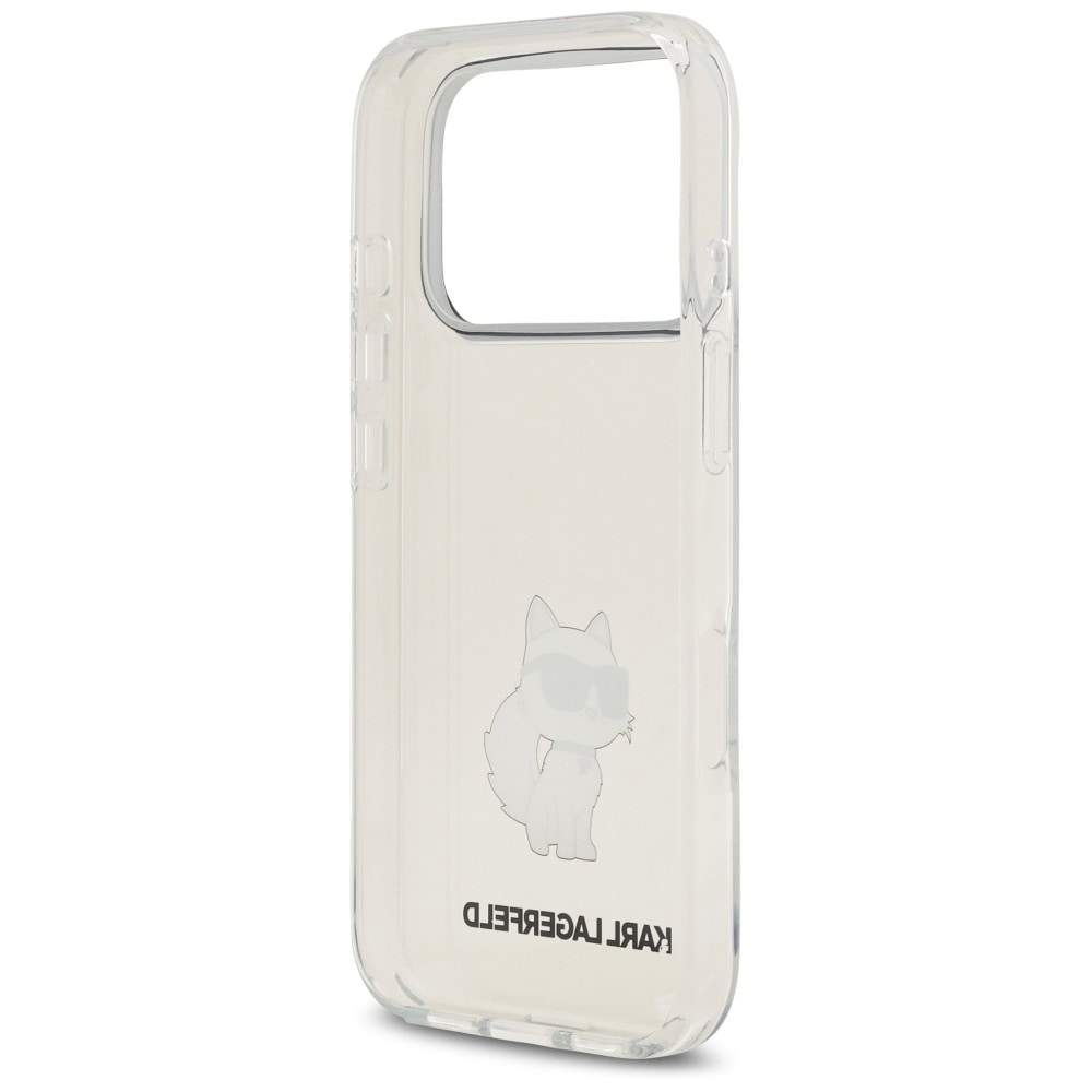 Karl Lagerfeld IML NFT Choupette-fodral för iPhone 18 Pro / 17 Pro – transparent