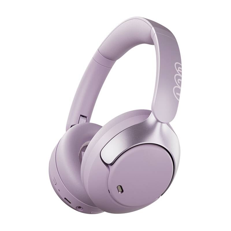 QCY H3 pro ANC trådlösa hörlurar (lila)