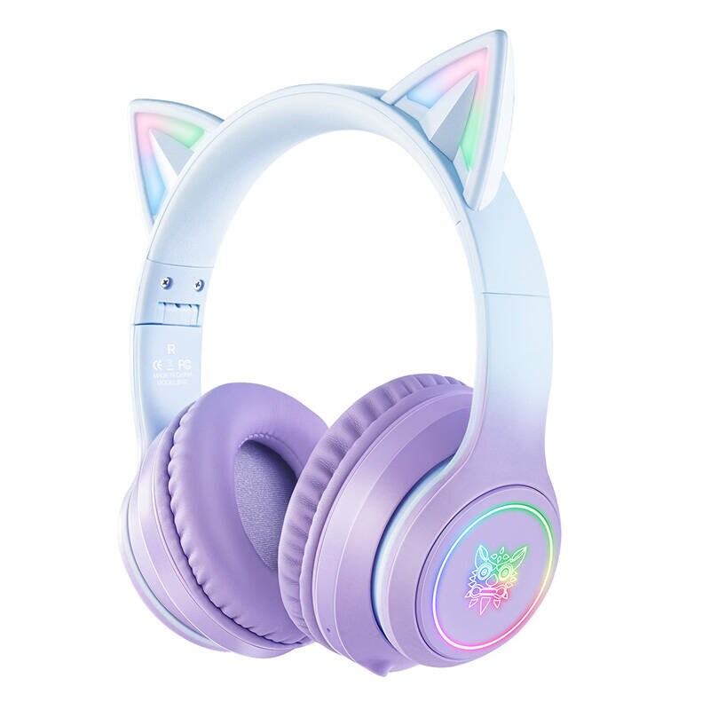 ONIKUMA B90 Gaming-headset (blå/lila)