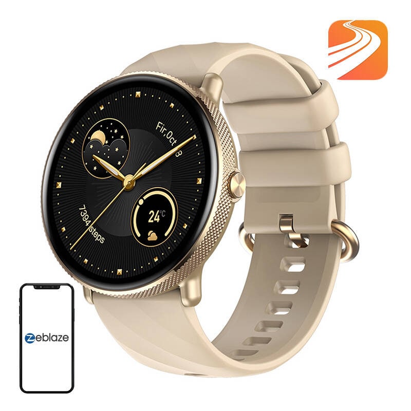 Zeblaze GTR 3 Pro Smartwatch (Guld)