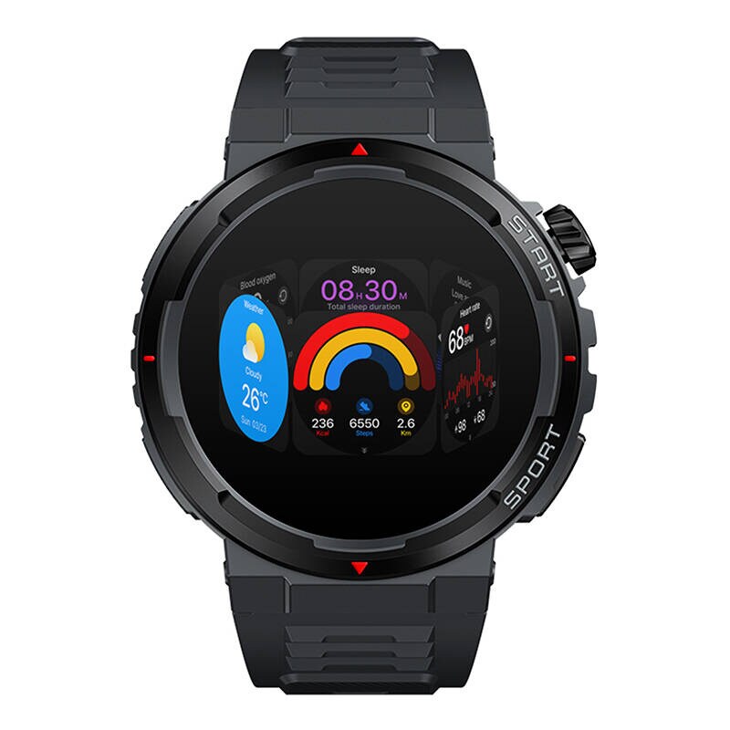 Zeblaze Ares 3 Plus Smartwatch (svart)