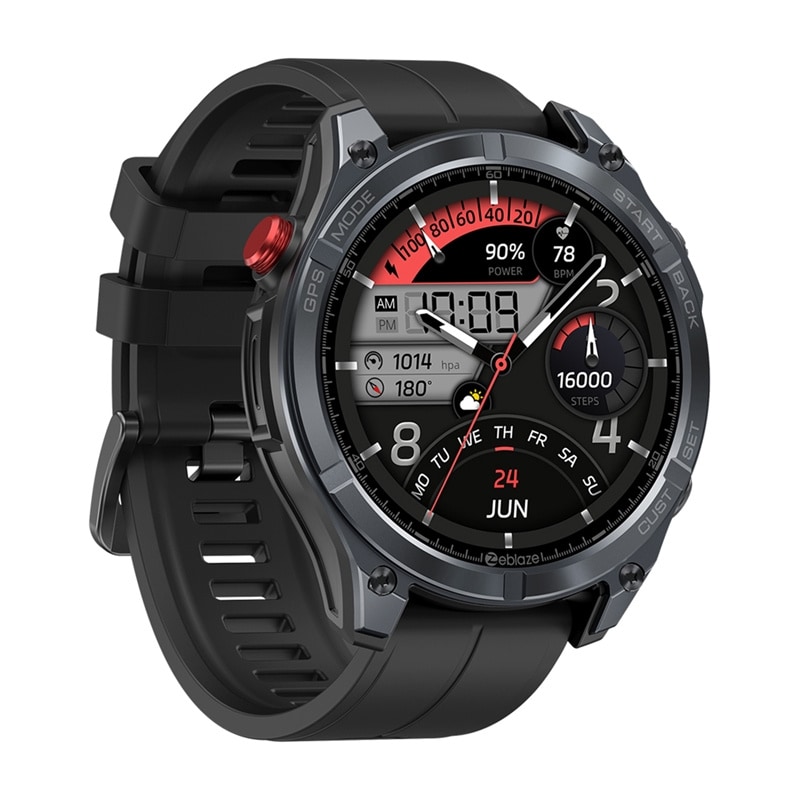 Zeblaze Stratos 4 Smartwatch (svart)
