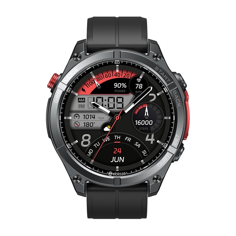 Zeblaze Stratos 4 Smartwatch (svart)