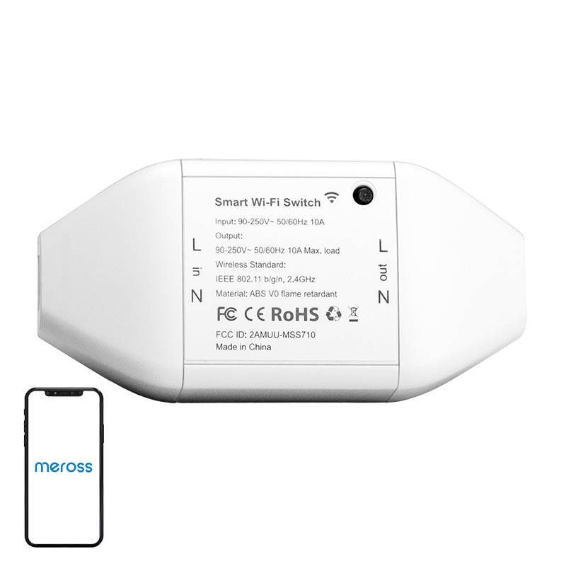 WiFi Smart Switch Meross MSS710-UN (ej HomeKit)