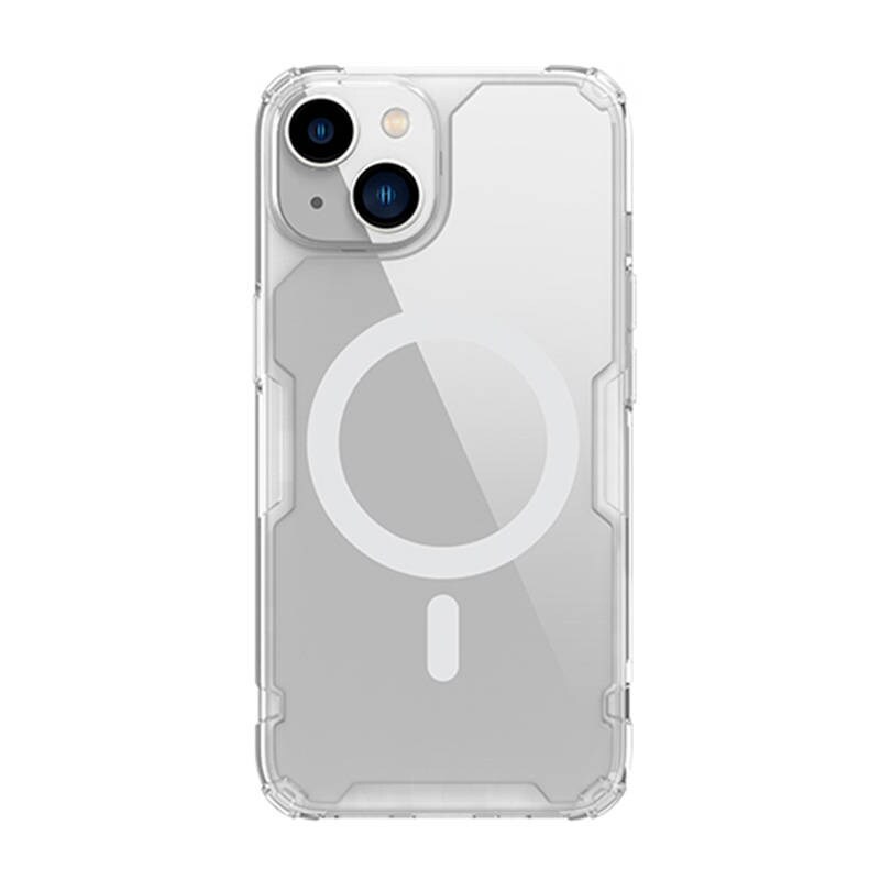 Magnetiskt fodral Nillkin Nature TPU Pro för Apple iPhone 13/14 (Vit)