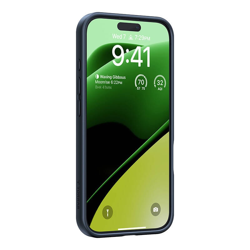 Torras Ostand Pro-etui til iPhone 16 Plus (sort)