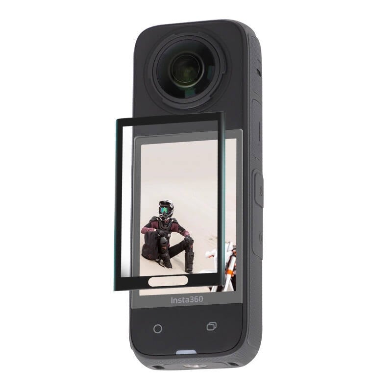 Sunnylife härdat glas (2 delar) för Insta360 X4 / X5
