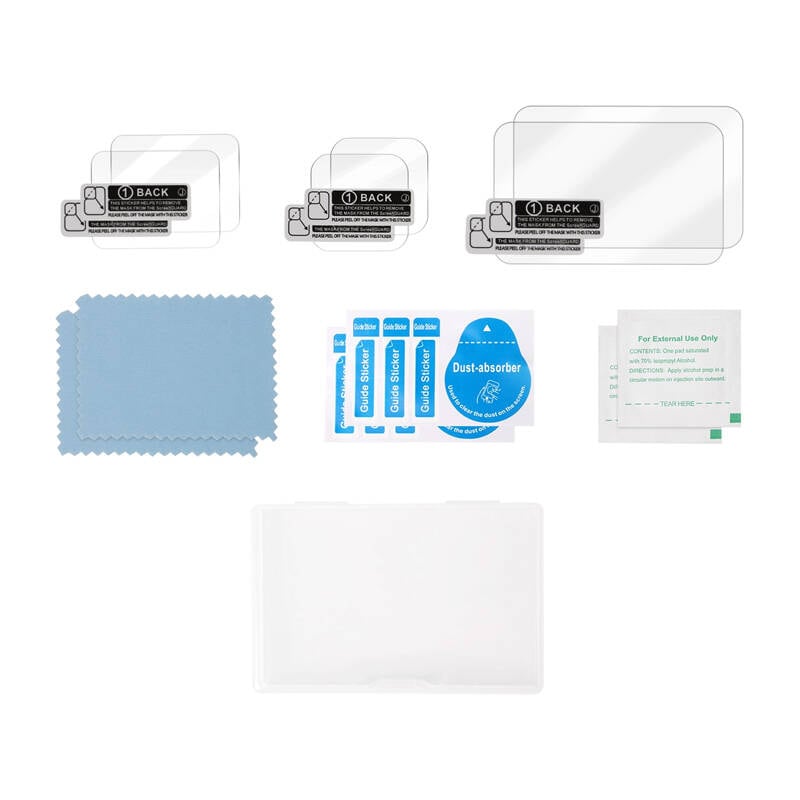 Sunnylife GO-BHM882 härdat glasfilm för GoPro Hero 13 Svart 6st.