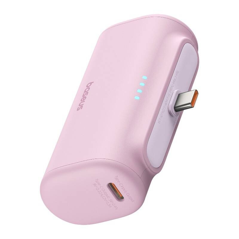 Powerbank Baseus Compact USB-C 5000mAh, 20W (rosa)