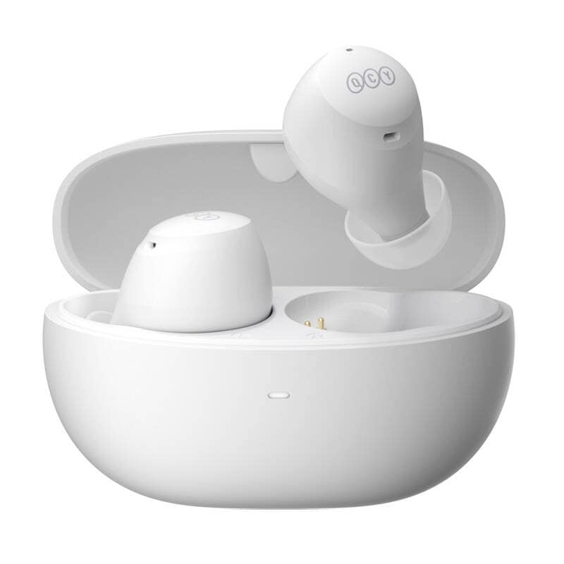 Trådlösa hörlurar TWS QCY HT07 ArcBuds ANC (vit)