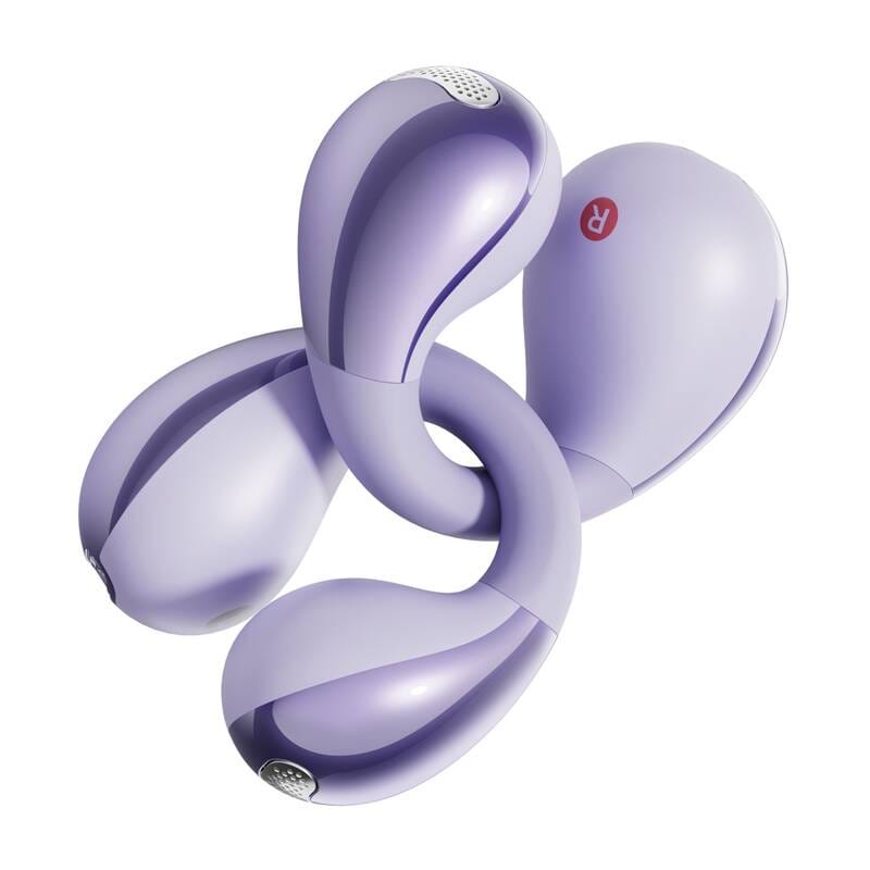 QCY Crossky Clip C30 hörlurar (lila)