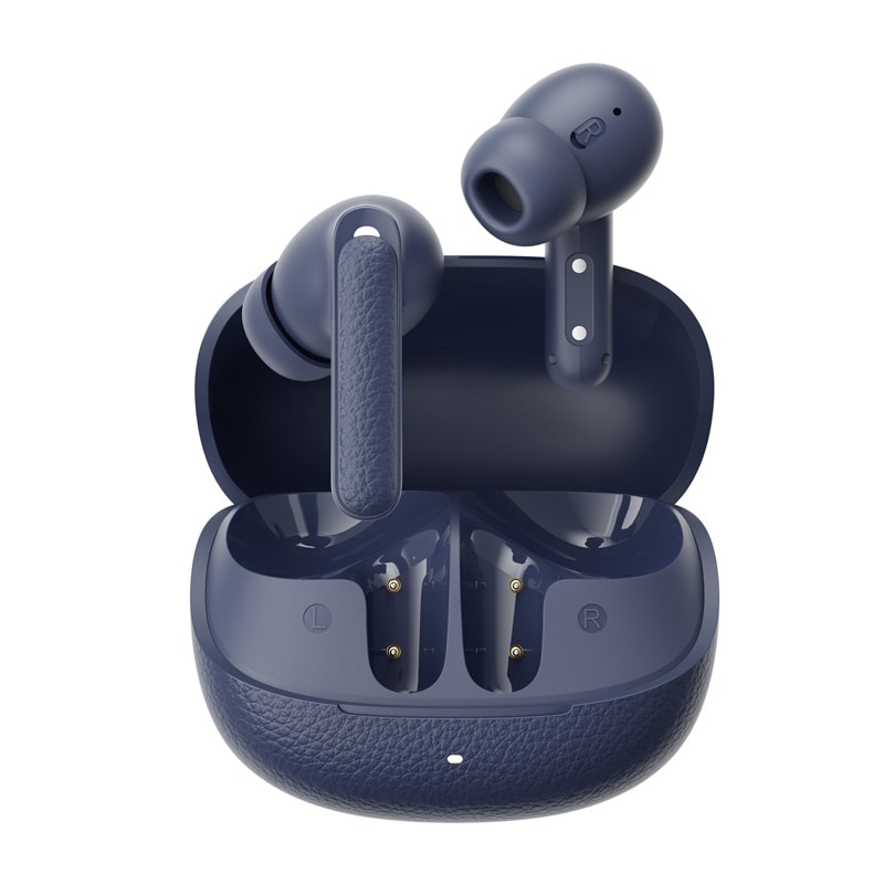 TWS QCY Buds HT15 ANC hörlurar (blå)