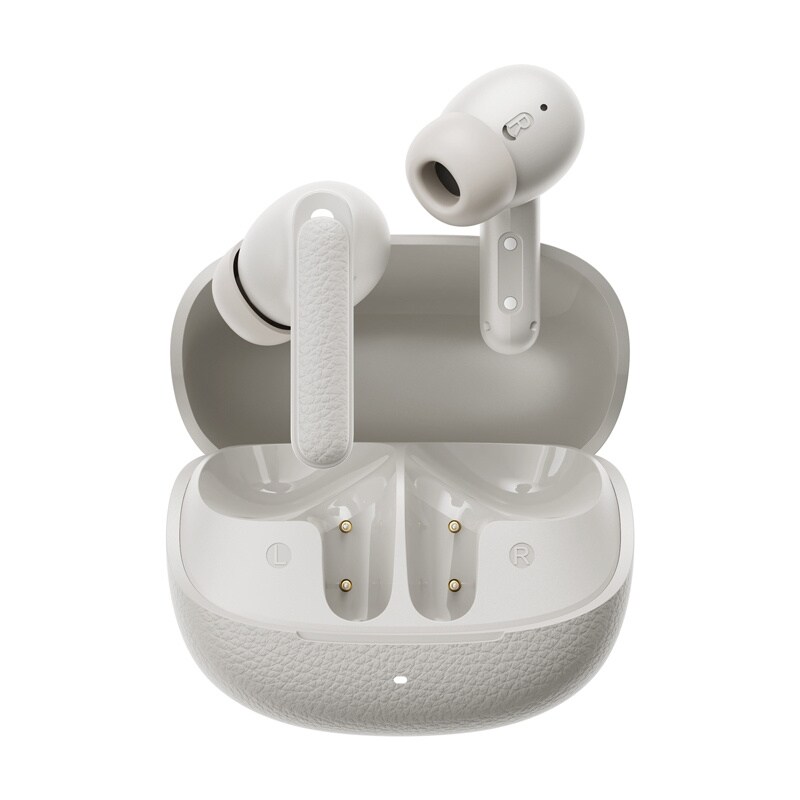 TWS QCY Buds HT15 ANC hörlurar (vit)