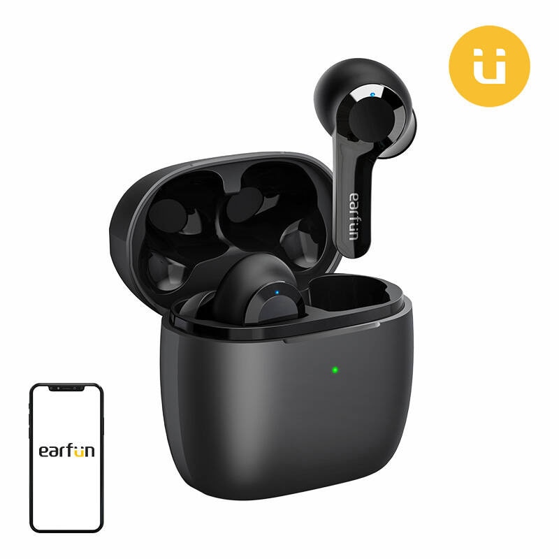 Hörlurar TWS EarFun Air (svart)