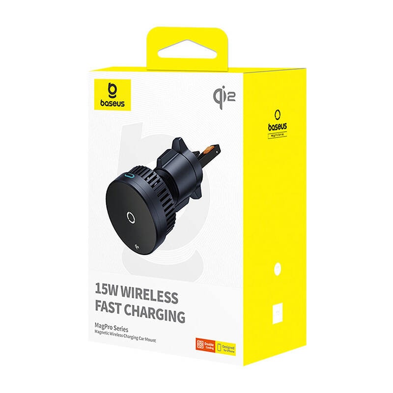 Samisk og pålitelig MagPro med 15W Qi2.0 (czarny)