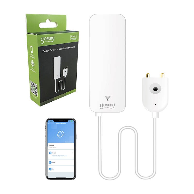 ZigBee Gosund ST19 Tuya smart flood/water läckagesensor