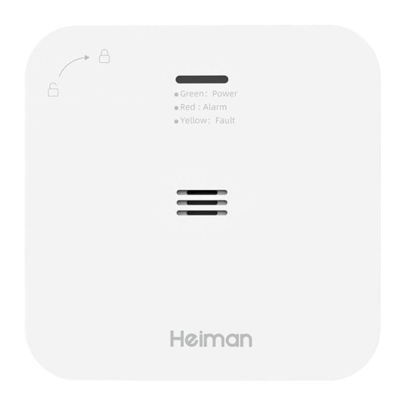 Heiman WS-720ES Tuya WiFi Smart kolmonoxiddetektor