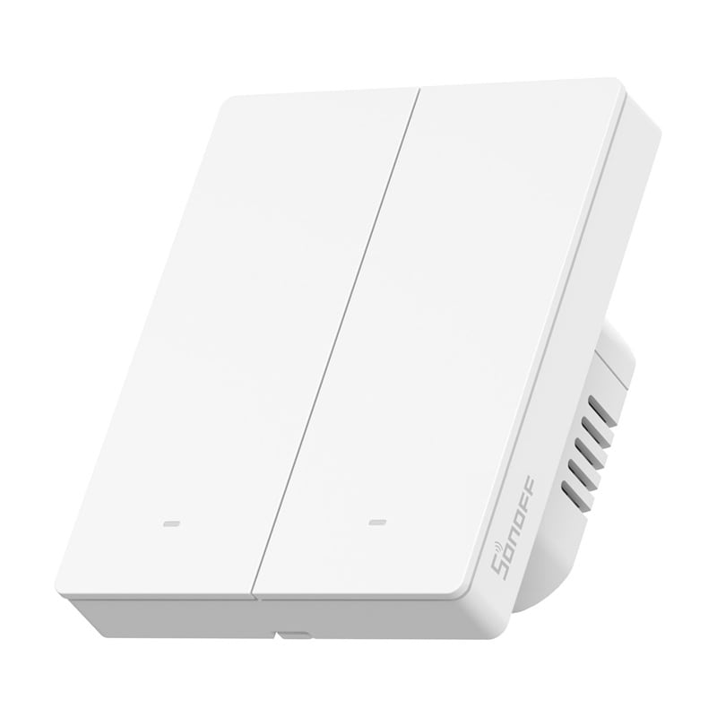 Sonoff ZBM5-2C-80W (2-kanals) Zigbee smart touch-väggbrytare