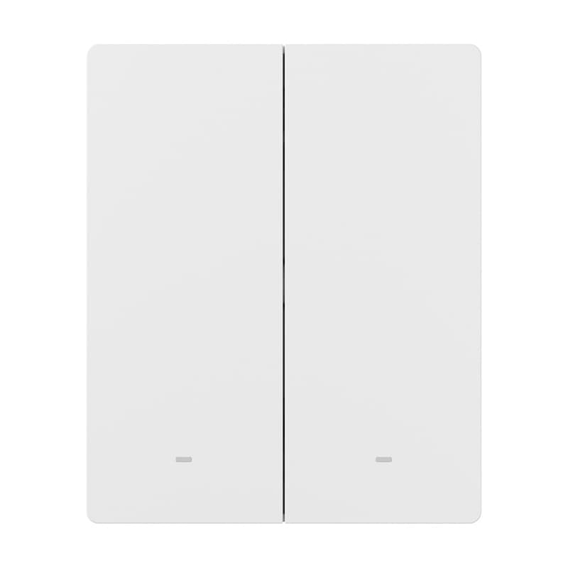 Sonoff ZBM5-2C-80W (2-kanals) Zigbee smart touch-väggbrytare