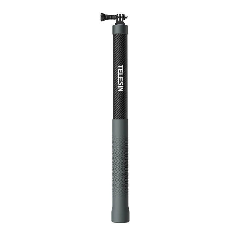 Kolfiber selfie stick med 3m längd Telesin för kameror GP-MNP-300-3