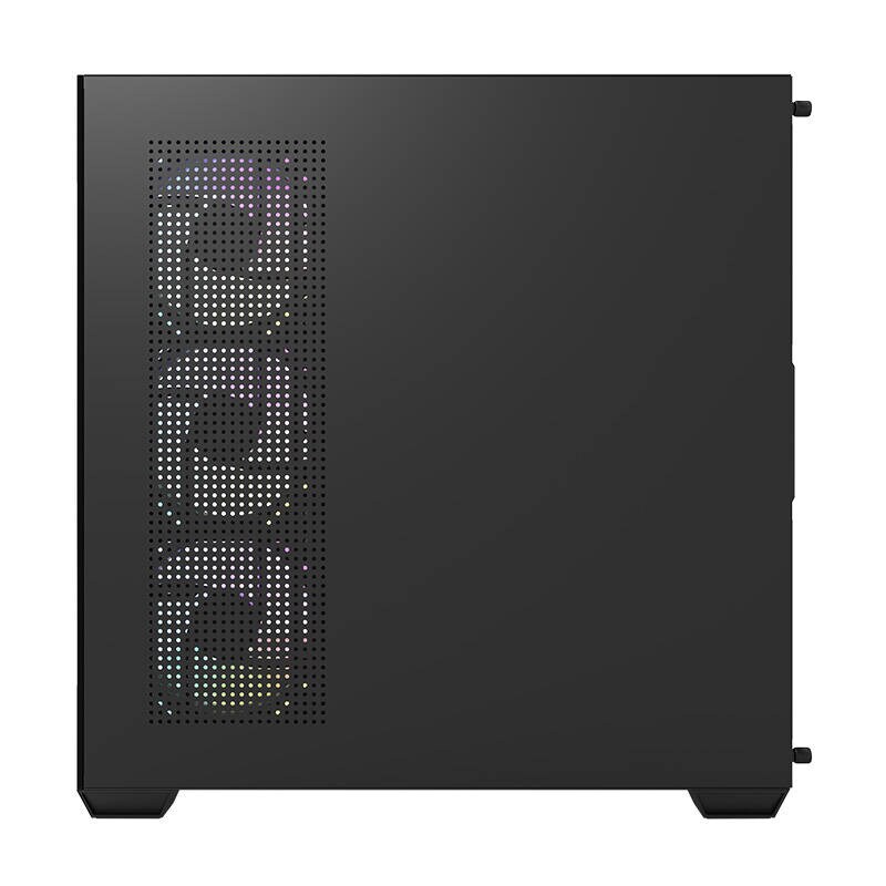Darkflash DS900 datorchassi (svart) + 7 ARGB-fläktar