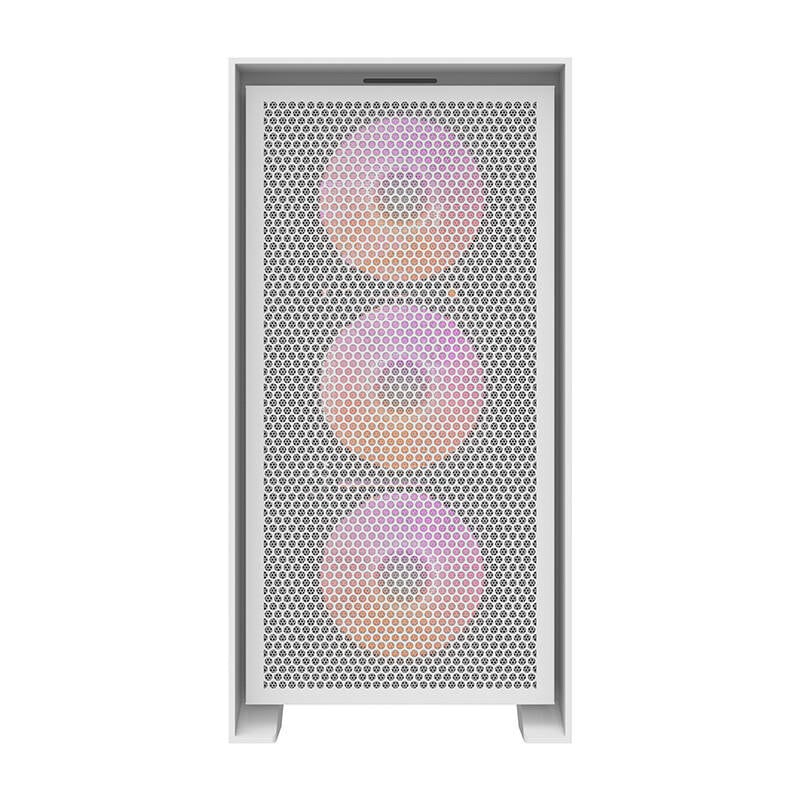 Darkflash DRX70 MESH datorchassi (vitt) + 4 RGB-fläktar